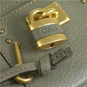 Chloe(クロエ) 二つ折り財布(小銭入れ付) PADDINGTON 7EPM09 647 グリーン