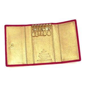 Vivienne Westwood（ヴィヴィアンウエストウッド） キーケース NAPPA 720 ピンク/ゴールド 第2画像