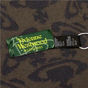 Vivienne Westwood（ヴィヴィアンウエストウッド） マフラー S90/F430 3 ネイビー 第2画像