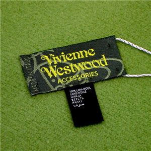Vivienne Westwood（ヴィヴィアンウエストウッド） マフラー 440682 SEO/F282 14 オリーヴ 第2画像
