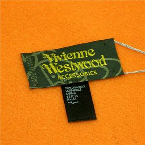 Vivienne Westwood（ヴィヴィアンウエストウッド） マフラー 440682 SEO/F282 17 ライトオレンジ 第2画像