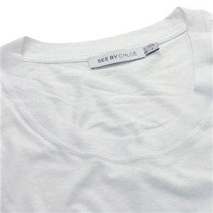 SEE BY CHLOE（シーバイクロエ） Tシャツ 493700 A02 ホワイト 38 第3画像