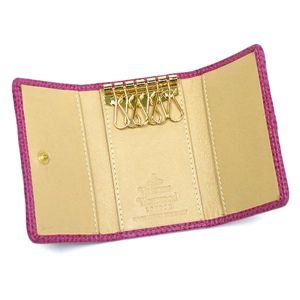Vivienne Westwood（ヴィヴィアンウエストウッド） キーケース LEOPARD 720 ピンク 第2画像