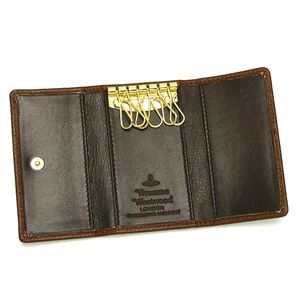 Vivienne Westwood（ヴィヴィアンウエストウッド） キーケース SERPENTINE 720 ブラウン 第2画像