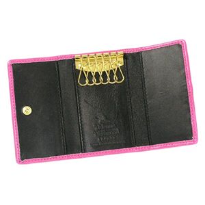 Vivienne Westwood（ヴィヴィアンウエストウッド） キーケース NEW HARLEQUIN 720 ブラック/ピンク 第2画像