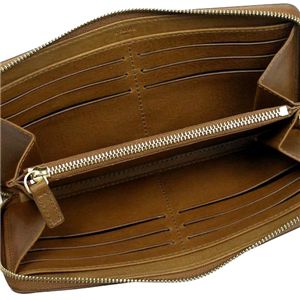 01CELINE/セリーヌ 長財布/LOGO 10685 LARGE ZIPPED MULTIFUNCTION 04LU ベージュ