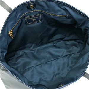 01プラダ/PRADA トートバッグ TESSUTO BR4001/ライトグレー