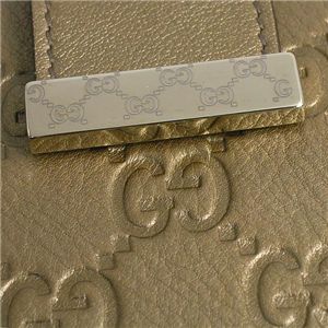 Gucci（グッチ） 長財布 ICON BAR 212096 ICON BAR 2727 ゴールド 第4画像