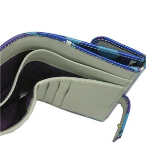 Emilio Pucci（エミリオプッチ） Wホック財布 01SM05 3 ブルー 第4画像
