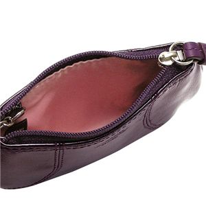 Coach（コーチ） ポーチ SOHO PATENT LEATHER 42050 SV/PX COH SOHO PAT MIN SKNY ライトパープル 第2画像