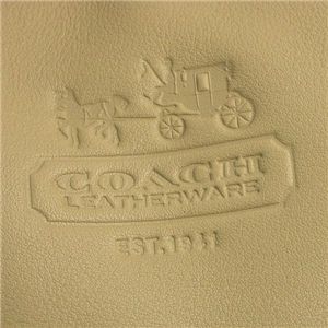 Coach（コーチ） ショルダーバッグ BLEECKER LEATHER 12376 B4/SN ベージュ/アイボリー 第5画像