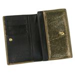Vivienne Westwood（ヴィヴィアンウエストウッド） 二つ折り財布（小銭入れ付） NEW SLOANE 2232 ゴールド