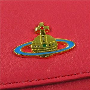 Vivienne Westwood（ヴィヴィアンウエストウッド） キーケース NAPPA 720 レッド/ピンク 第3画像