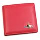 Vivienne Westwood（ヴィヴィアンウエストウッド） 二つ折り財布（小銭入れ付） NAPPA 730 ピンク/ゴールド