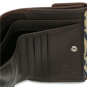 Vivienne Westwood（ヴィヴィアンウエストウッド） Wホック財布 STONEAGE 737 ベージュ 第4画像