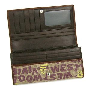 Vivienne Westwood（ヴィヴィアンウエストウッド） 長財布 STONEAGE 1032 カーキー 第2画像