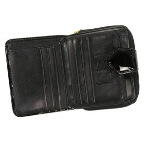 Vivienne Westwood（ヴィヴィアンウエストウッド） Wホック財布 WINTER TARTAN 4732 ブラック 第2画像