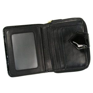 Vivienne Westwood（ヴィヴィアンウエストウッド） Wホック財布 WINTER TARTAN 4732 ブラック 第3画像
