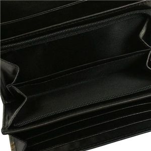 Vivienne Westwood（ヴィヴィアンウエストウッド） 二つ折りL字ファスナー財布 EBURY 2232 レッド/ブラウン 第3画像