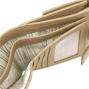 Ferragamo（フェラガモ） Wホック財布 G.MEDITERRANEO VITEL 22A373 421561 ベージュ 第4画像