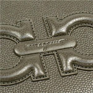Ferragamo（フェラガモ） 長財布 ニッケル カーフ 22A694 420001 グレー 第4画像
