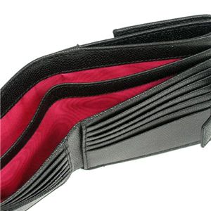 Ferragamo（フェラガモ） Wホック財布 FANDANGOCAL 22A590 404054 ブラック 第4画像