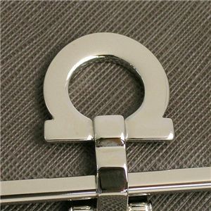 Ferragamo（フェラガモ） 長財布 GANCINI ICONA VITELL 22A437 422393 グレー 第4画像