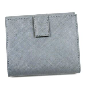 Ferragamo（フェラガモ） Wホック財布 GANCINI ICONA VITELL 224639 426607 ライトグレー 第3画像