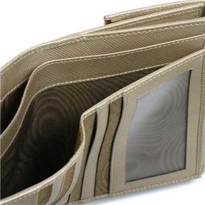 Ferragamo（フェラガモ） Wホック財布 GANCINI ICONA VITELL 224639 433257 ブロンズ 第4画像