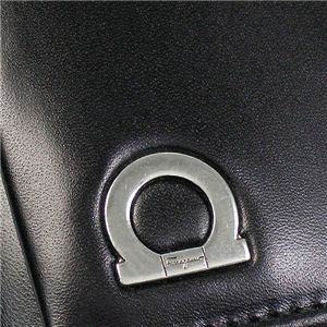 Ferragamo（フェラガモ） キーケース GANCIO ONE 668680 428300 ブラック 第3画像