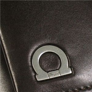 Ferragamo（フェラガモ） キーケース GANCIO ONE 668680 432434 ダークブラウン 第3画像