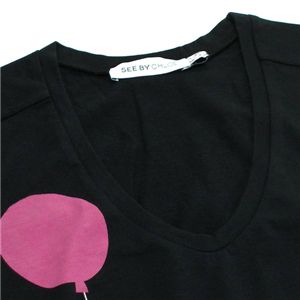 SEE BY CHLOE（シーバイクロエ） Tシャツ 496602 C74 ブラック 38 第3画像