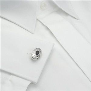 FORSYTHE OF LONDON（フォーサイスオブロンドン） カフス フォーサイスオブロンドン CUF0339 TRIUMPH OVAL ENAMEL 第2画像