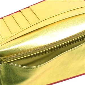 Vivienne Westwood（ヴィヴィアンウエストウッド） 長財布 NAPPA 736 ピンク/ゴールド 第3画像