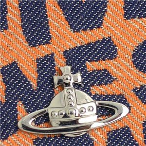 Vivienne Westwood（ヴィヴィアンウエストウッド） 定期入れ STONEAGE 724 オレンジ 第3画像