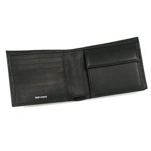 Christian Dior(クリスチャン ディオール) 二つ折り財布(小銭入れ付) DIOR METROPOLE 2DIBC001DIO 900 ブラック
