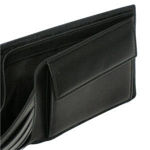 Christian Dior(クリスチャン ディオール) 二つ折り財布(小銭入れ付) DIOR METROPOLE 2DIBC001DIO 900 ブラック