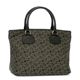 CELINE｜セリーヌ トートバッグ｜TOILE TOURBILLON 1 6383 XS SHOPPING 38OL ダークブラウン