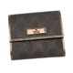 Gucci（グッチ） 二つ折り財布（小銭入れ付） JOY 190338 MINI WALLET 1003 ブラック/ブラウン
