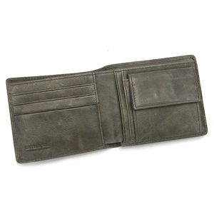 DIESEL（ディーゼル） 二つ折り財布（小銭入れ付） JEM-BOSS 00XP38 HIRESH SMALL EMBOSS T8086 グレー