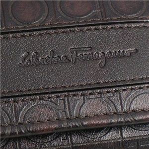 02Ferragamo/フェラガモ キーケース/GAMMA 668729 433509/ブラウン