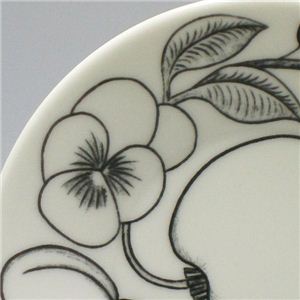 ARABIA（アラビア） ソーサー ブラックパラティッシュ 066679 1 SAUCER EXPRESSO 11.5CM AR ブラック
