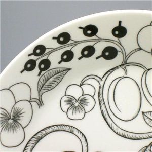 ARABIA(アラビア) プレート ブラックパラティッシュ 066709 PLATE 26cm PARATIISI ブラック