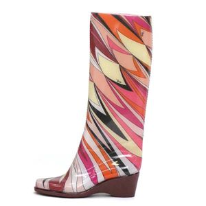 Emilio Pucci（エミリオプッチ） レディースブーツ 705585 3 ピンク 36（23.0cm）