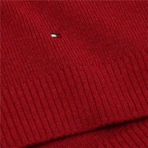 TOMMY HILFIGER(トミーヒルフィガー) マフラ-  E48845 644 レッド L196&times;W31