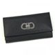 Ferragamo(�t�F���K��) �����z GANCINI ICONA VITELL 228219 360005 �u���b�N H10�~W18�~D3
