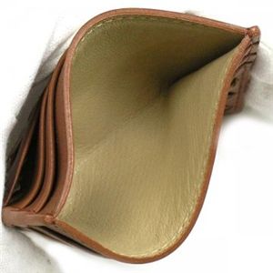 BOTTEGA VENETA(ボッテガベネタ) カードケース P.FOGLIO INTRECCIATO 162150 6308 キャメル/ブラウン H8×W10