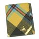 Vivienne Westwood(ヴィヴィアンウエストウッド) Wホック財布 DERBY 737V  イエロー H12×W10×D2