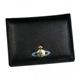 Vivienne Westwood(ヴィヴィアンウエストウッド) パスケース NAPPA 724V  ブラック/ゴールド H7.5×W10.5×D1.5
