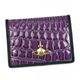 Vivienne Westwood(ヴィヴィアンウエストウッド) パスケース CHANCERY 724V  パープル H7.5×W10.5×D1.5